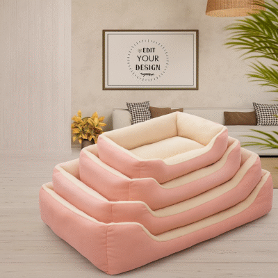 Dog bed with removable and washable cover, suitable for all seasons, large and medium-sized dog bed, chew-resistant sofa bed with backrest and armrests, indoor and outdoor pet sofa