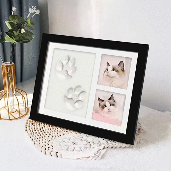 2bdeddec-57f1-46df-a480-3ed6417d2df2 100g DIY Pet Paw Print Kit - Soft Air-Dry Clay Keepsake Gift Create Paw and Nose Prints Christmas Pet Memorial Decoration (Non-Toxic Plush Clay)