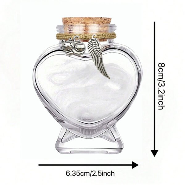 3 Pet Fur Keepsake Jar with Portrait, Custom Pet Hair Memorial Jar, Pet Loss Gifts, Personalized Dog Rememberance Gift, Dog Cat Memorial Gifts CraftsforDaily