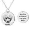 41e64508-9826-42bb-b88f-3fc7e4d93562 Custom Pet Portrait Necklace Engraved Photo Memorial Jewelry