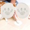 7 100g DIY Pet Paw Print Kit - Soft Air-Dry Clay Keepsake Gift Create Paw and Nose Prints Christmas Pet Memorial Decoration (Non-Toxic Plush Clay)