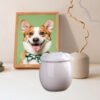 Cat Paw-Shaped Cute Pet Memorial Jar, Ceramic Moisture-Proof Sealed Container for Storing Cat, Dog, or Hamster Ashes, Fur, and Teeth Cat Paw-Shaped Cute Pet Memorial Jar, Ceramic Moisture-Proof Sealed Container for Storing Cat, Dog, or Hamster Ashes, Fur, and Teeth