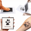 SKU 属性图_01 Pet Handprint And Footprint Photo Frame Kit Clean Touch Ink Pad To Create Pet Hand And Foot Prints, Pet Shower Gifts For Registry, Memorable Keepsake Box Perfect Memory Or Gift