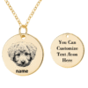 d9a3a958-6a67-4532-8fb2-d02f9add5bc0 Custom Pet Portrait Necklace Engraved Photo Memorial Jewelry