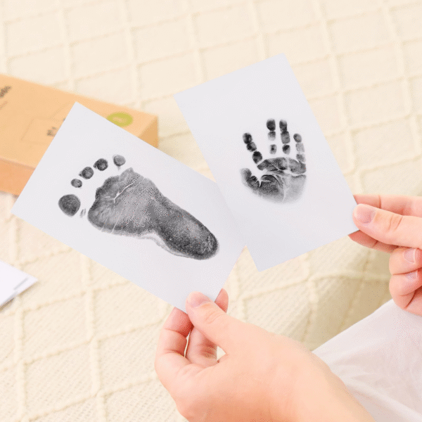 主图_06 Pet Handprint And Footprint Photo Frame Kit Clean Touch Ink Pad To Create Pet Hand And Foot Prints, Pet Shower Gifts For Registry, Memorable Keepsake Box Perfect Memory Or Gift
