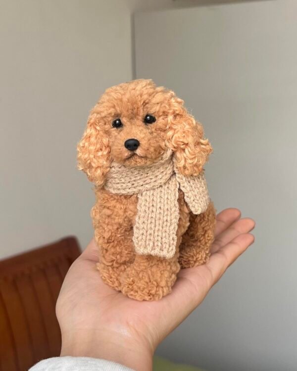 Puppy dog Twist Stick pipe cleaner animal, Perfectly Scaled Dollhouse Accessories, Christmas present